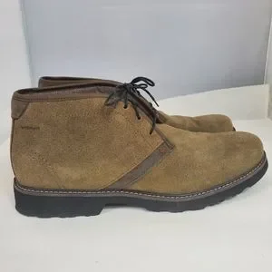 Dunham Mens Brown Leather Ankle Chukka Boots Size US 12 D Causal Dunham | Shoes | Dunham Mens Brown Leather Ankle Chukka  main image 2